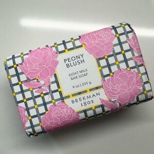 🐐🌼Beekman 1802 Peony. 9ounce size Goat Milk Soap
